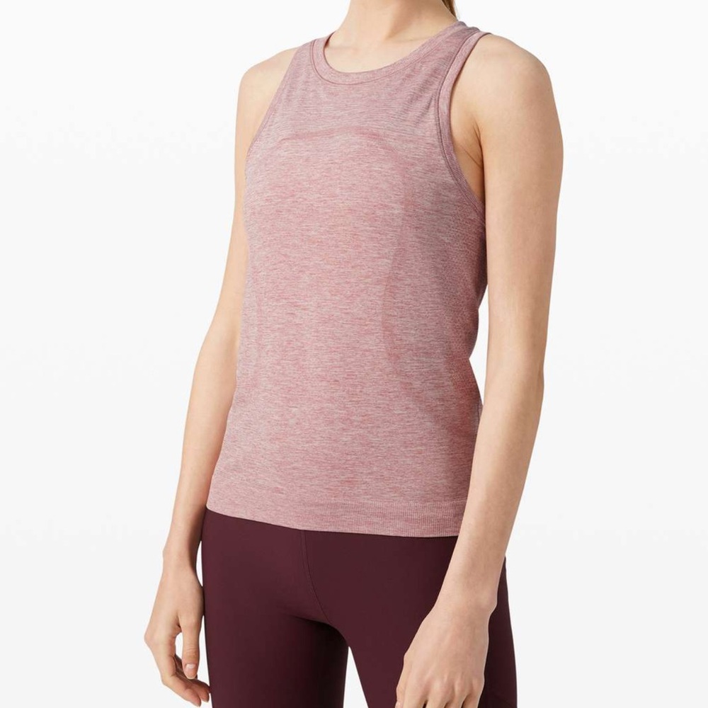 Lululemon Pink Run Swiftly Tech Tank